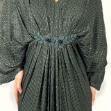 Emerald Ely Embroidered Kaftan